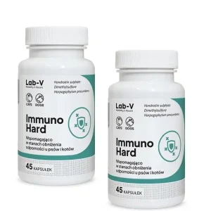 Azonnali szállítás LAB-V Immuno Hard - Immunerősítés kutyáknak és macskáknak 2x45 kapszula