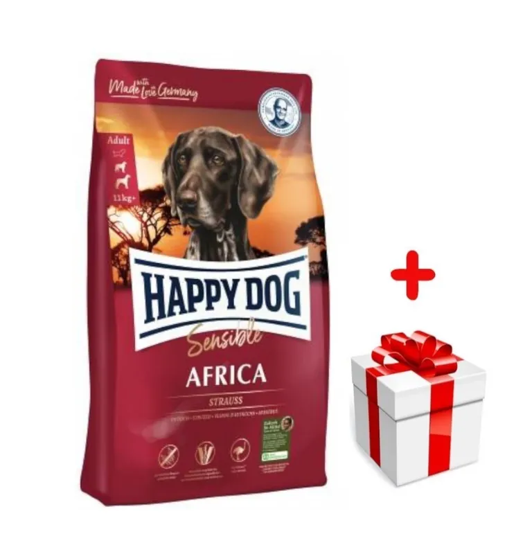 Ne maradj le Happy Dog Supreme Africa 12,5kg + Meglepetés A Kutyádnak Ingynes