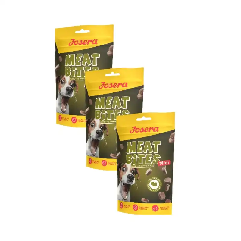 Azonnali szállítás Josera Húsfalatok Mini pulyka 3x70g