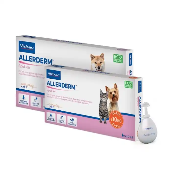 VIRBAC Allerderm Spot-on (pipetta 6 x 4ml) Expressz szállítás