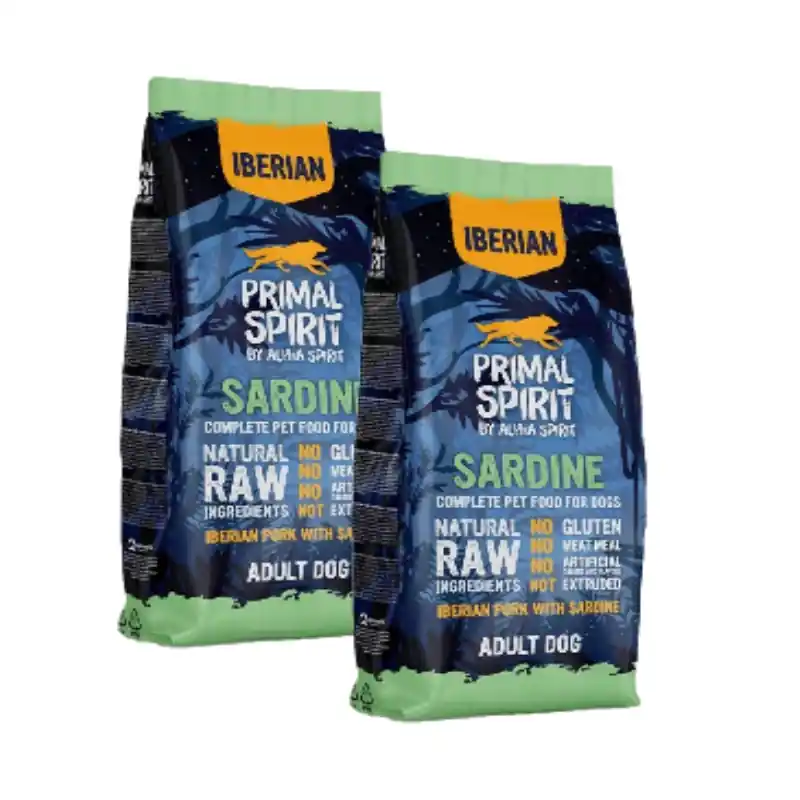 PRIMAL SPIRIT Ibériai szardínia 2x12kg Outlet