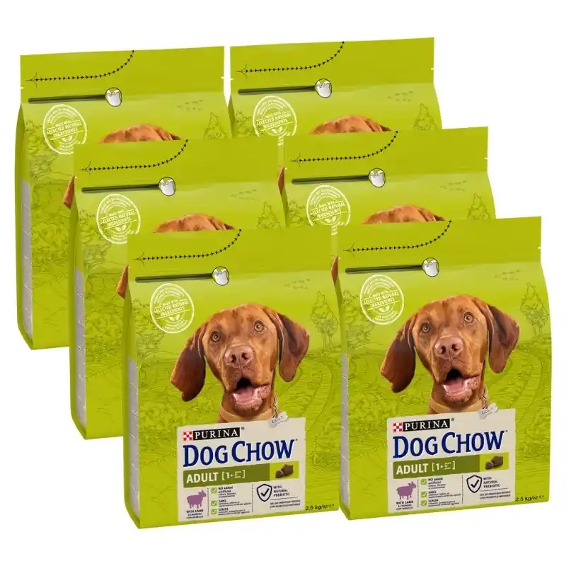 Bestseller PURINA Dog Chow Adult Lamb 15 kg (6x2,5 kg)