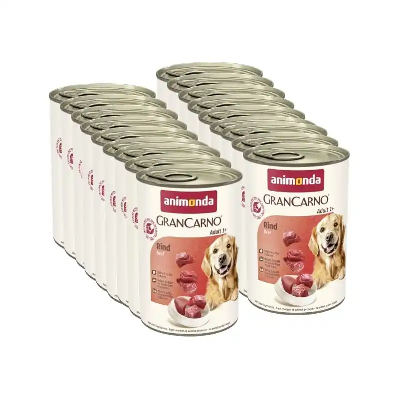 Animonda GranCarno felnőtt kutya marhahús 18x400g Outlet