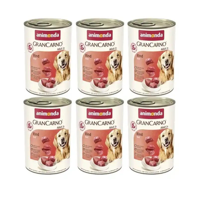 Animonda GranCarno felnőtt kutya marhahús 6x400g Legnépszerűbb