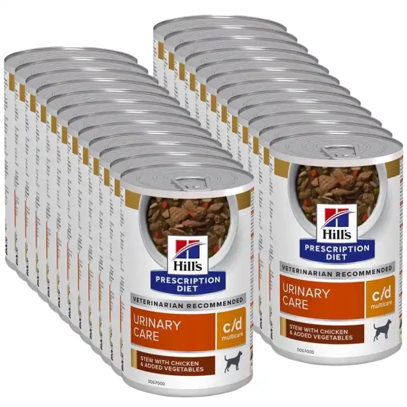 Akciós ár HILL‘S PD Prescription Diet Canine c/d pörkölt 24x354g