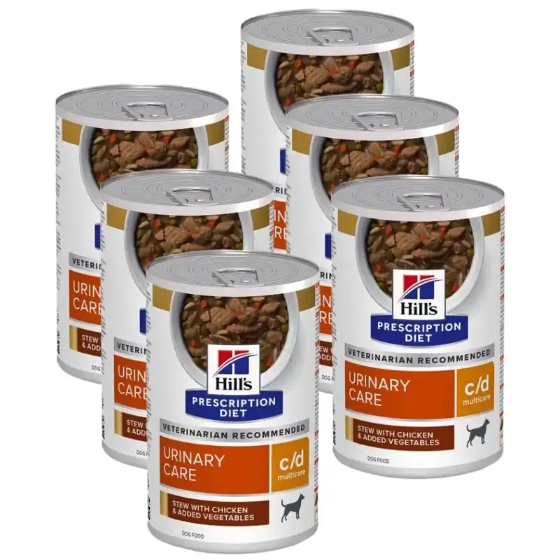 HILL‘S PD Prescription Diet Canine c/d pörkölt 6x354g Kedvezményes ár