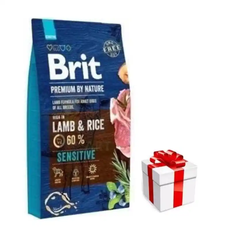 Brit Premium By Nature Sensitive bárány 8kg + Meglepetés A Kutyádnak Ingynes Korlátozott ajánlat