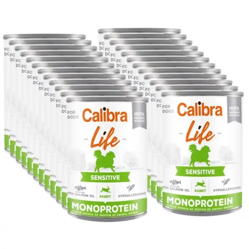 CALIBRA Dog Life Sensitive Rabbit 24x400g Ajánlat