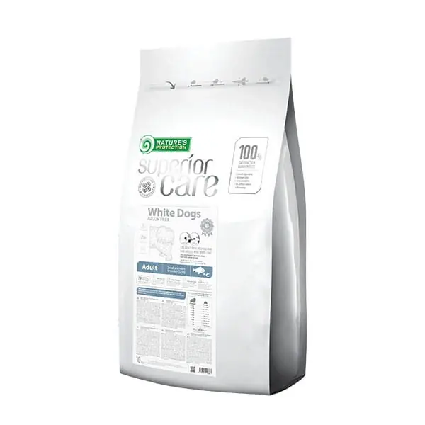 Ne maradj le NATURES PROTECTION Superior Care Gabonamentes fehér hal felnőtt kis fajták 10kg