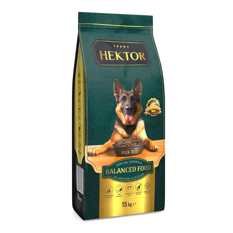 HEKTOR BALANCED felnőtt 15kg + Meglepetés A Kutyádnak Ingynes Azonnal elérhető