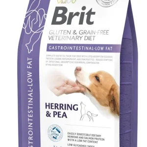 Akciós ár BRIT GF állatorvosi tápok kutyáknak Gyomor-bélrendszeri - Alacsony zsírtartalmú 2kg
