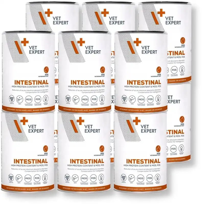 VETEXPERT Veterinary Diet Intestinal kutya 12x400g Újdonság