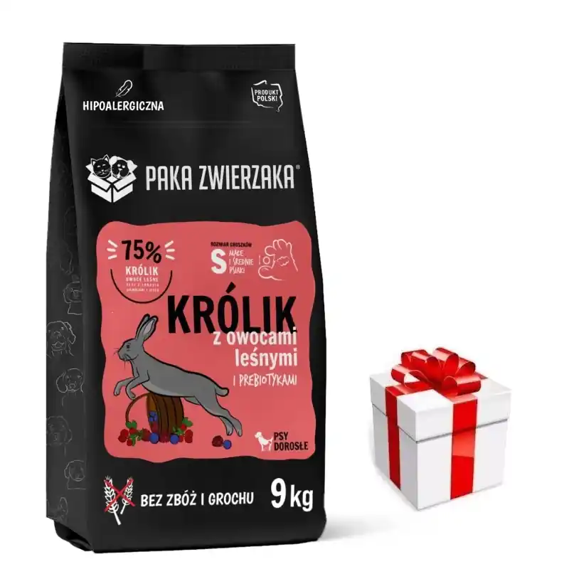 Expressz szállítás Pet Pack - Seven‘th Heaven - Nyúl erdei gyümölcsökkel 9 kg + Meglepetés A Kutyádnak Ingynes