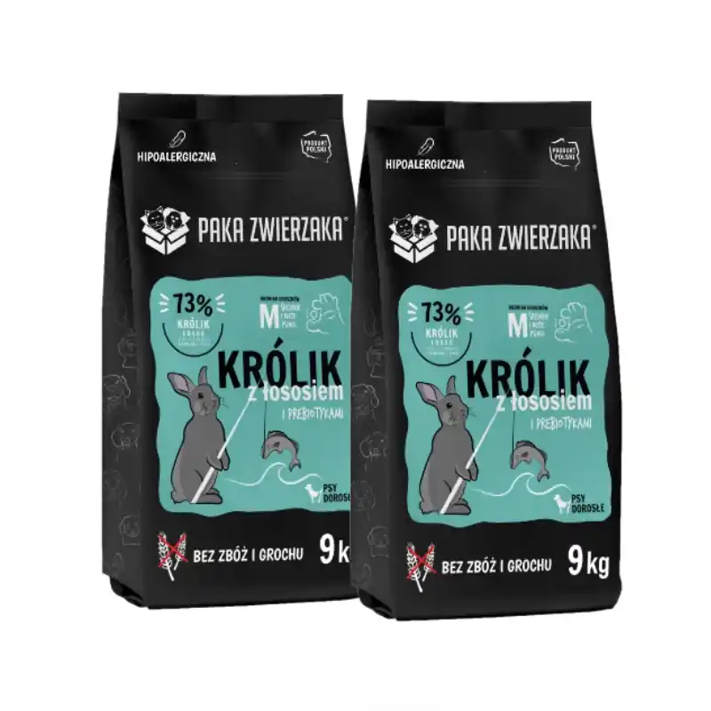 Szuper akció Paka Zwierzaka Seven‘th Heaven - Nyúl lazaccal 2x9kg