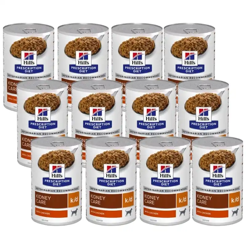 Árengedmény HILL‘S PD Prescription Diet Canine k/d 12x350g - can