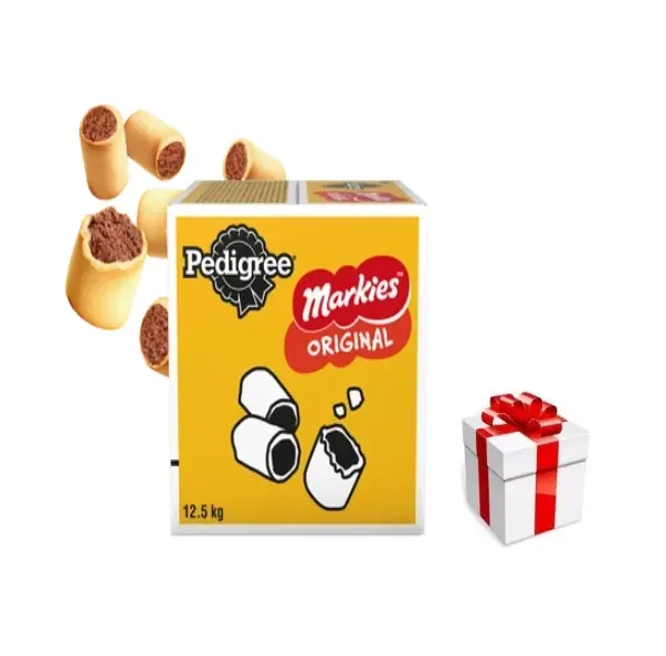 Legkelendőbb PEDIGREE® Markies™ Original 12.5kg - ropogós keksz felnőtt kutyáknak + KUTYA GYERMEKEK VENDÉGE