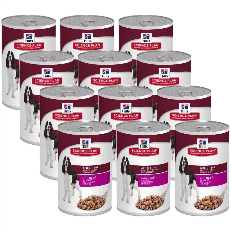 Hill‘s Science Plan Adult Marhahús 12x370g Kiárusítás