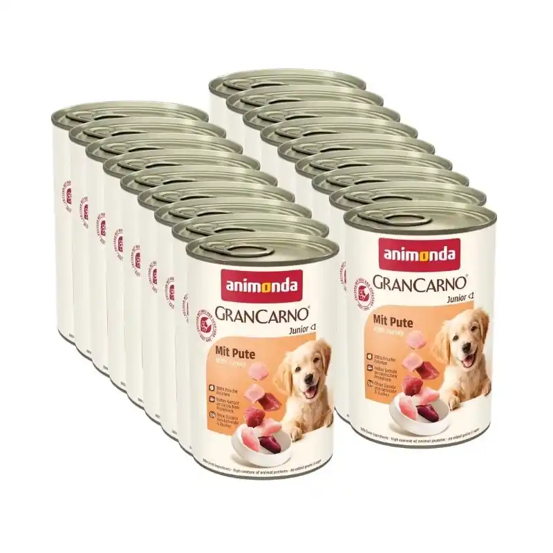 ANIMONDA GranCarno Junior íz Indyk 18x400g Azonnal elérhető