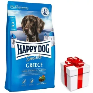 Biztonságos vásárlás Happy Dog Supreme Görögország 11kg + MEGLEPETÉS A KUTYÁDNAK