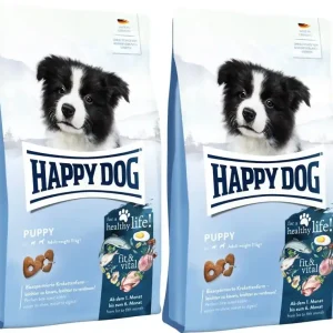HAPPY DOG Fit&Vital Puppy, száraztáp, kölyökkutyáknak, 1-6 hónapos korig, 2x10 kg Biztonságos fizetés