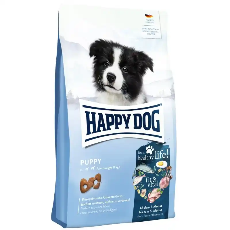 HAPPY DOG Fit&Vital Puppy, száraztáp, kölyökkutyáknak, 1-6 hónapos korig, 10 kg Vedd meg online