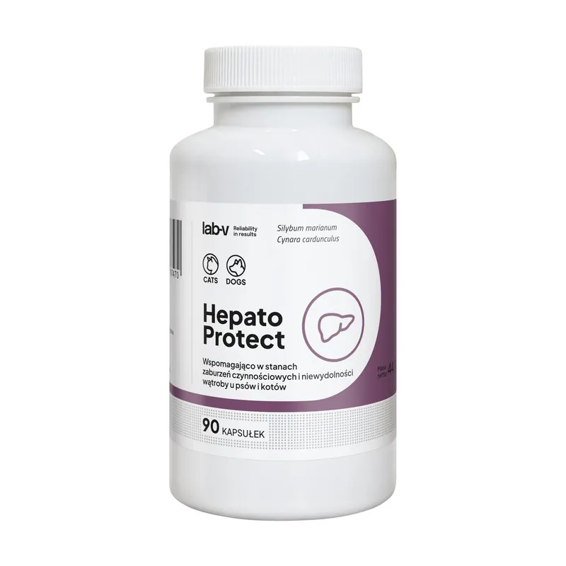 LAB-V Hepato Protect - Májfunkció támogatás kutyáknak és macskáknak 90 kapszula Szezonális akció