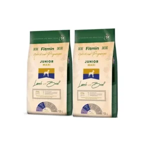 FITMIN Maxi Junior Bárány és marha 2x12kg Árengedmény