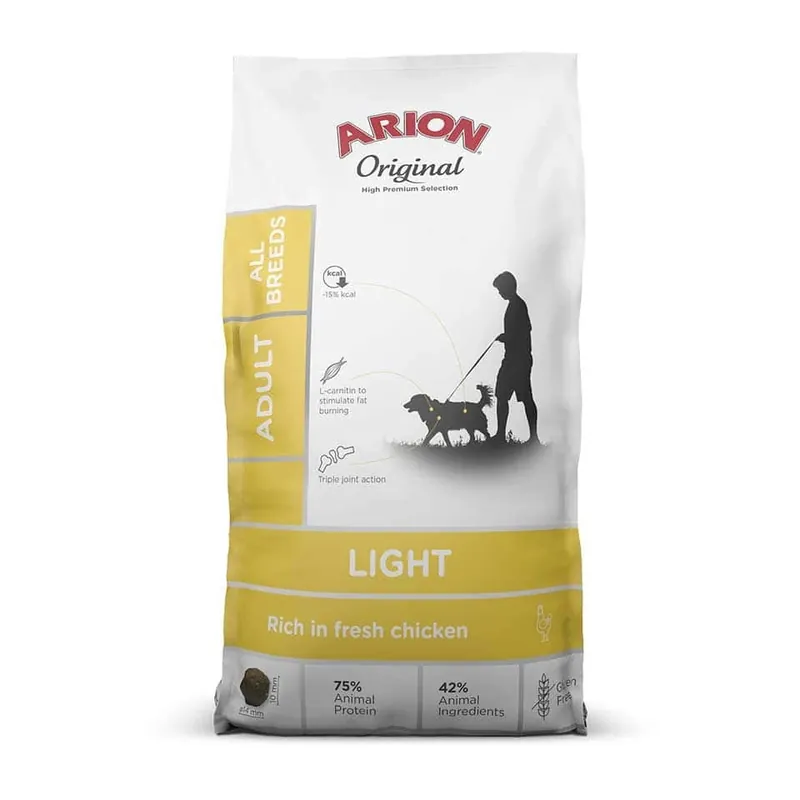Legjobb ár ARION Original Light felnőtt minden fajta 12kg