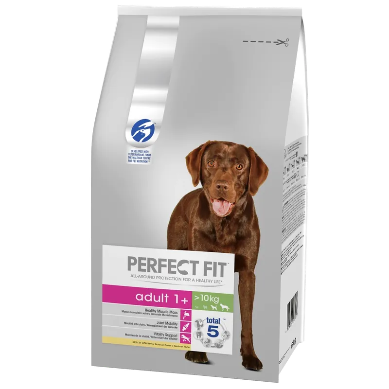 Perfect Fit™ - csirkében gazdag teljes értékű szárazeledel felnőtt, közepes és nagytestű kutyáknak 6 kg Vedd meg online