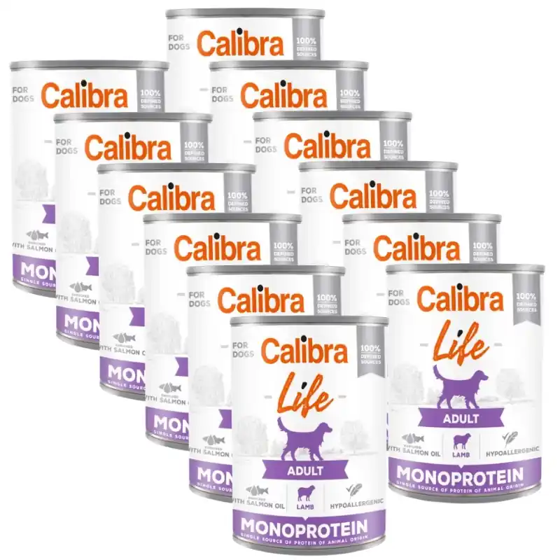 CALIBRA Dog Life Adult Bárányhúsos 12x400g Vedd meg online