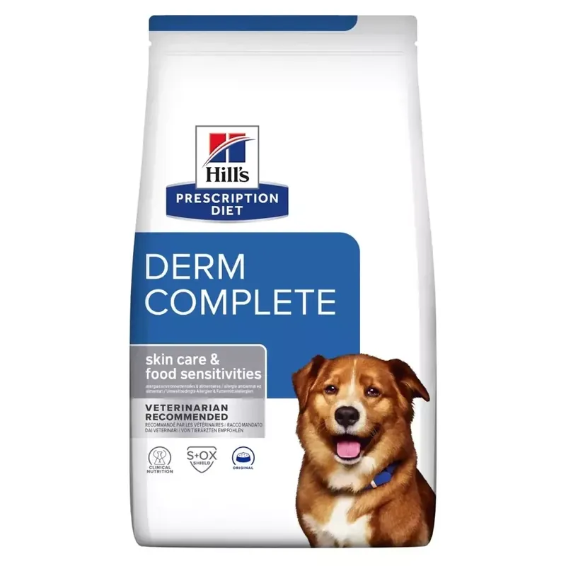 Végkiárusítás HILL‘S PD Prescription Diet Canine Derm Complete 1,5 kg