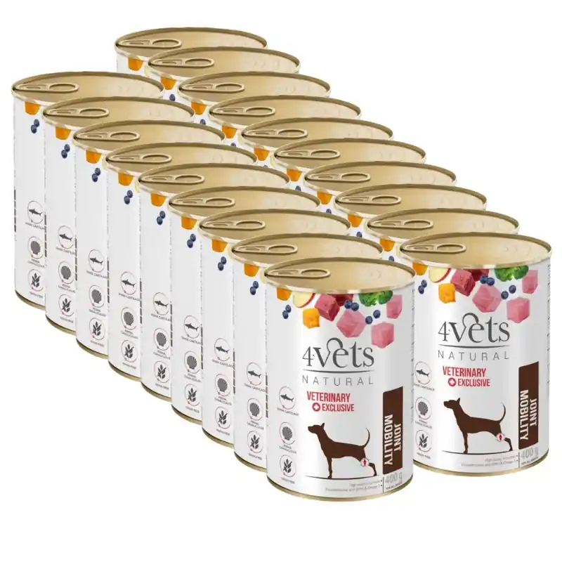 Biztonságos vásárlás 4Vets Kutya ízületi mobilitás 18x400g