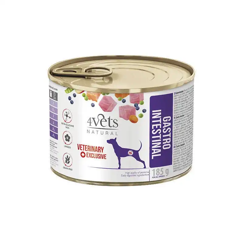 4Vets Kutya gyomor-bélrendszer 185 g Csak ma