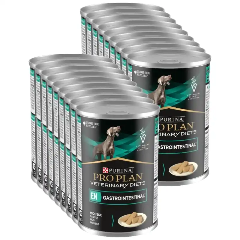 Rendeld meg most PURINA Pro Plan Veterinary Diets EN Gyomor-bélrendszer kutyáknak 18x400g