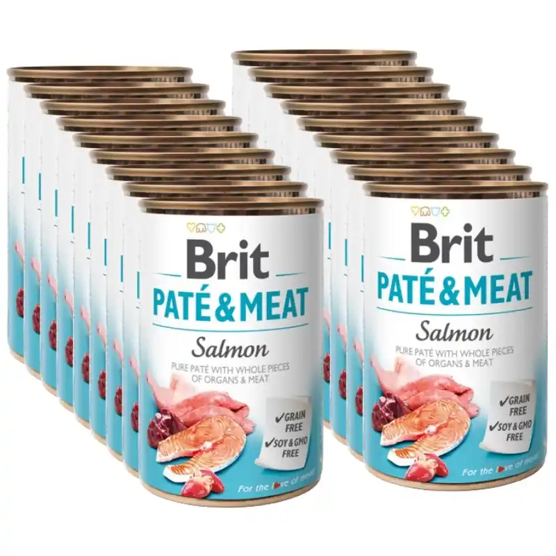 BRIT PATE & MEAT LAZAC 18x400g Expressz szállítás