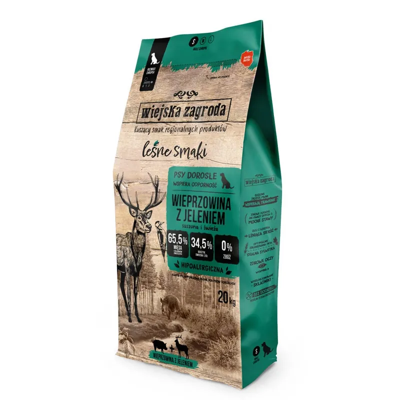 Rural Homestead sertéshús szarvassal S 20kg Szezonális akció