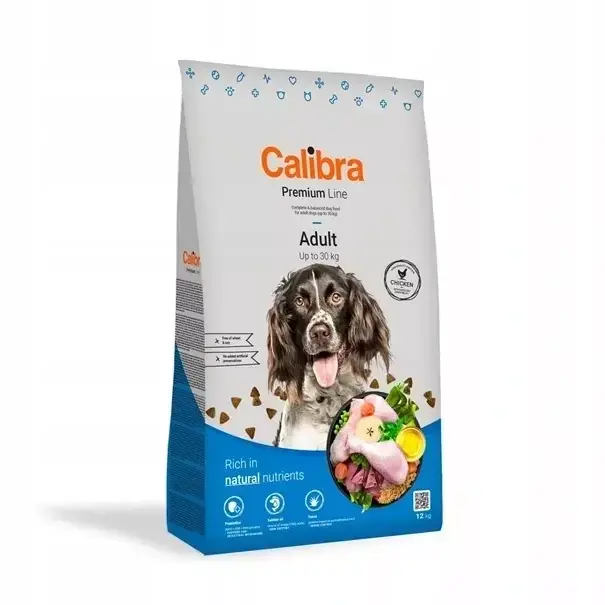 Szezonális akció Calibra Premium Line Felnőtt 12 kg