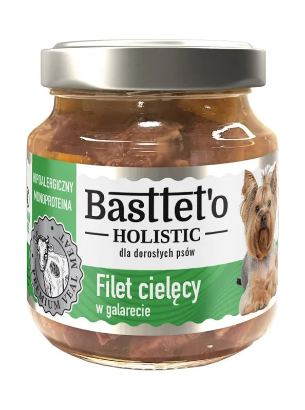 Basttet‘o Holistic borjúfilé galettában kutyáknak 130g Legkelendőbb