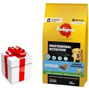 Utolsó esély PEDIGREE® Junior Professional Nutrition 12 kg+ Ingyenes meglepetés