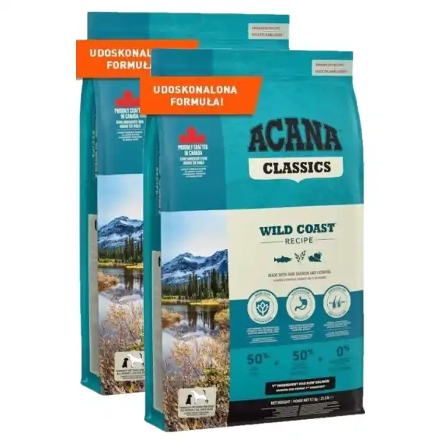 ACANA Classics Wild Coast 2x9.7kg Szuper ajánlat