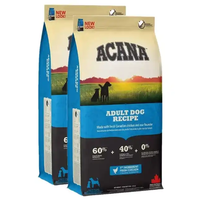 Ne maradj le Acana Heritage felnőtt kutya 2x17 kg