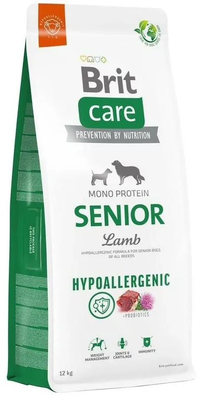 Azonnal elérhető BRIT CARE Hipoallergén Senior Bárány 12kg
