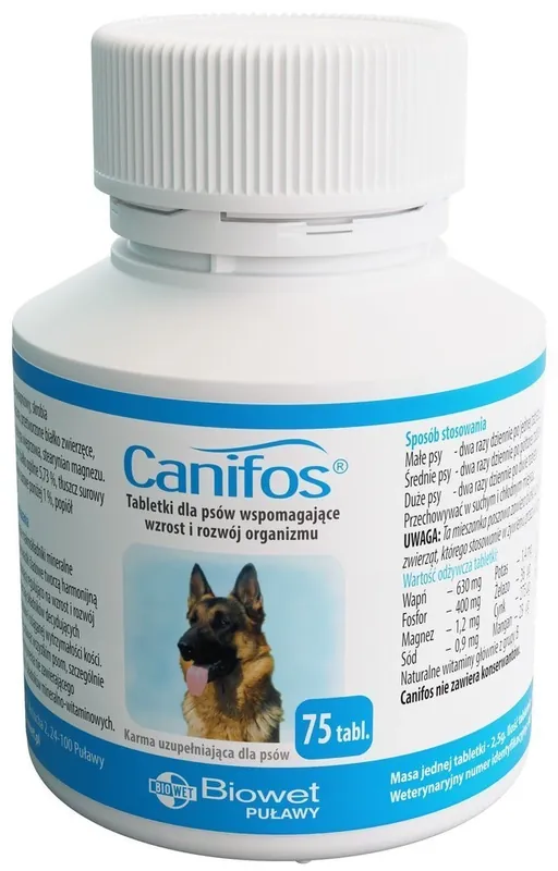 BIOWET Canifos ásványi anyag és vitamin kiegészítő 90 tabl. Rendeld meg most