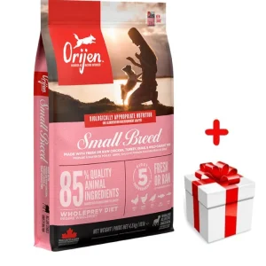 Orijen Kistestű kutyák 4.5kg + MEGLEPETÉS A KUTYÁDNAK Olcsóbb