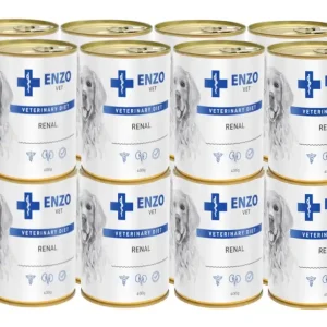 Csak ma ENZO VET vesebetegségre való vesetáp marhahússal kutyáknak 16x400g
