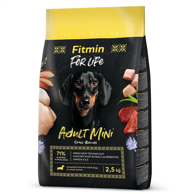 Azonnali szállítás FITMIN For Life Mini Adult 2,5 kg