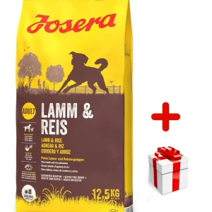 Akciós ár JOSERA Lamb & Rice 12,5kg + MEGLEPETÉS A KUTYÁDNAK