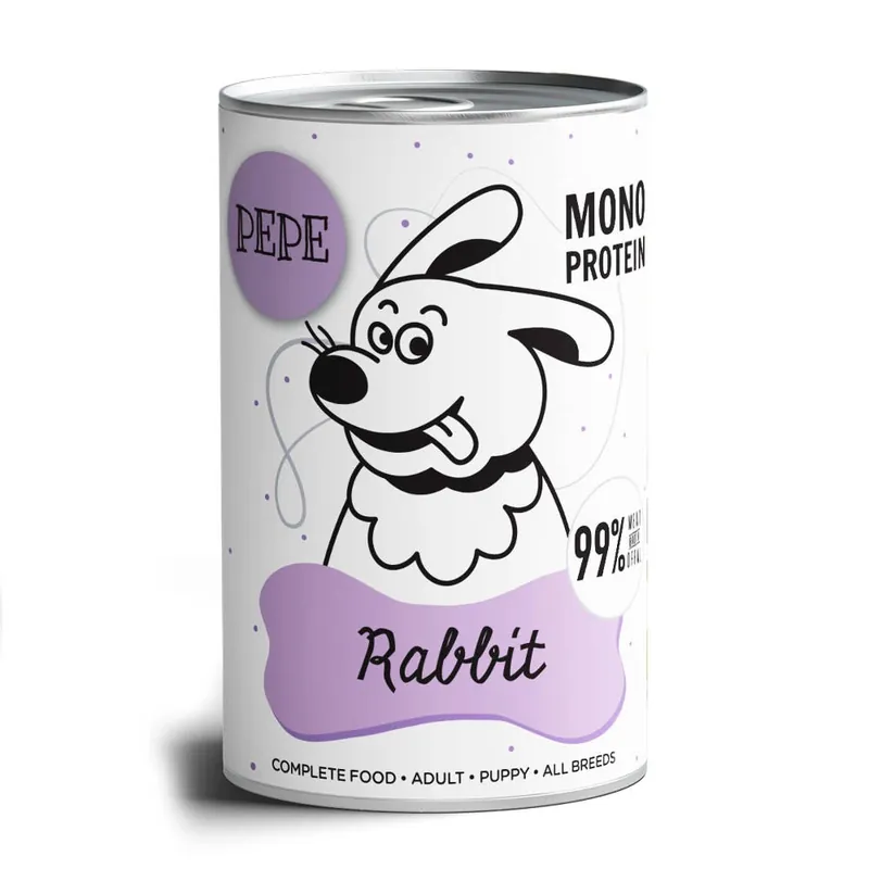 PEPE MONO PROTEIN Nyúl 400g Újdonság
