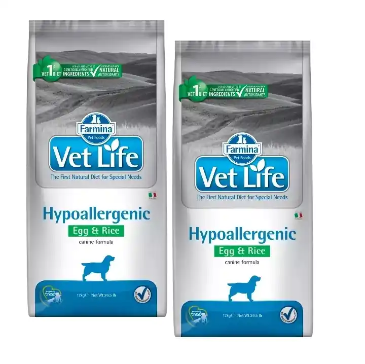 Farmina Vet Life Hypoallergenic Egg & Rice 2x12kg Szuper akció