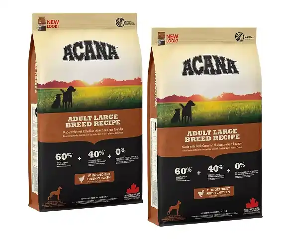 Acana Heritage felnőtt nagy testű kutyáknak 2x11,4 kg Legjobb ár